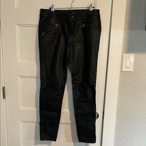 Free People Black Ankle Pants